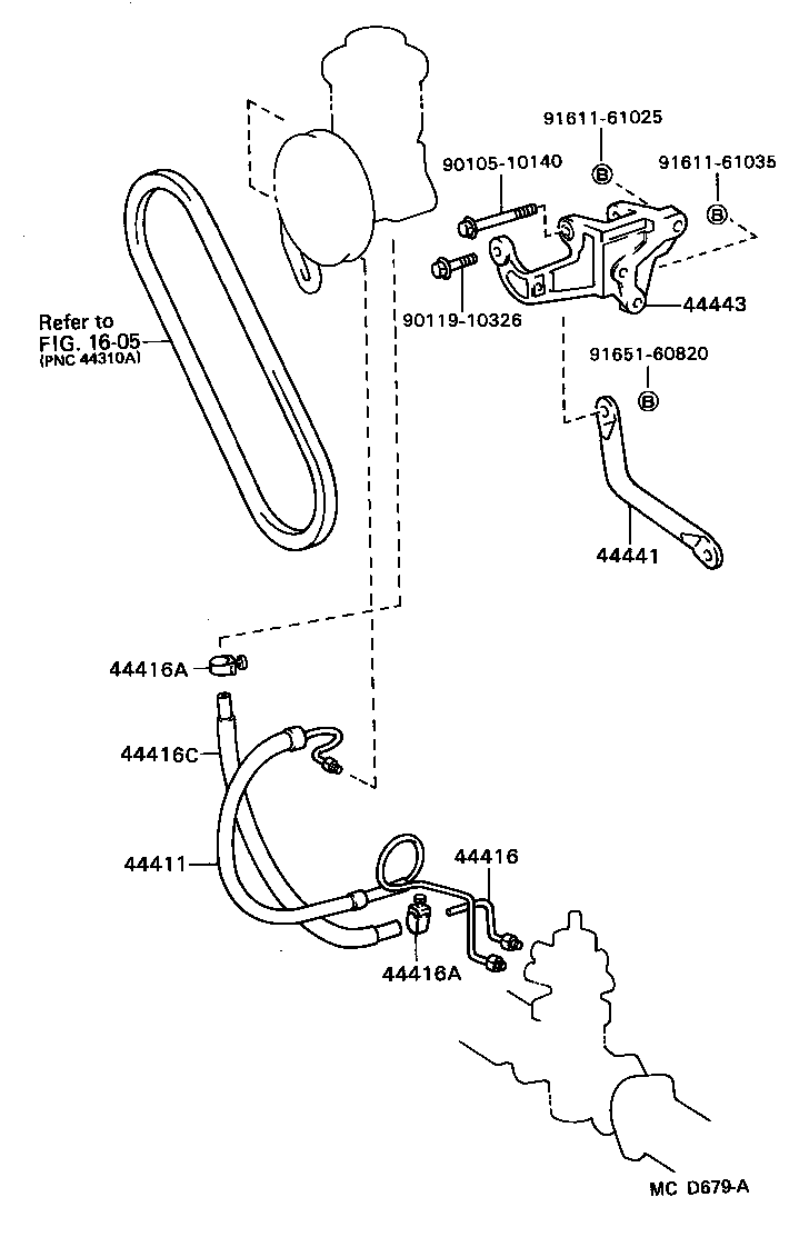  CRESSIDA |  POWER STEERING TUBE