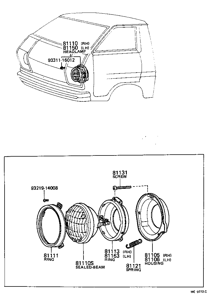  LITEACE |  HEADLAMP