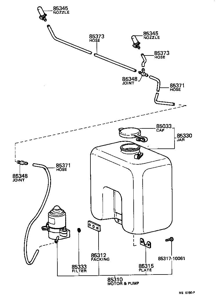  LITEACE |  WINDSHIELD WASHER