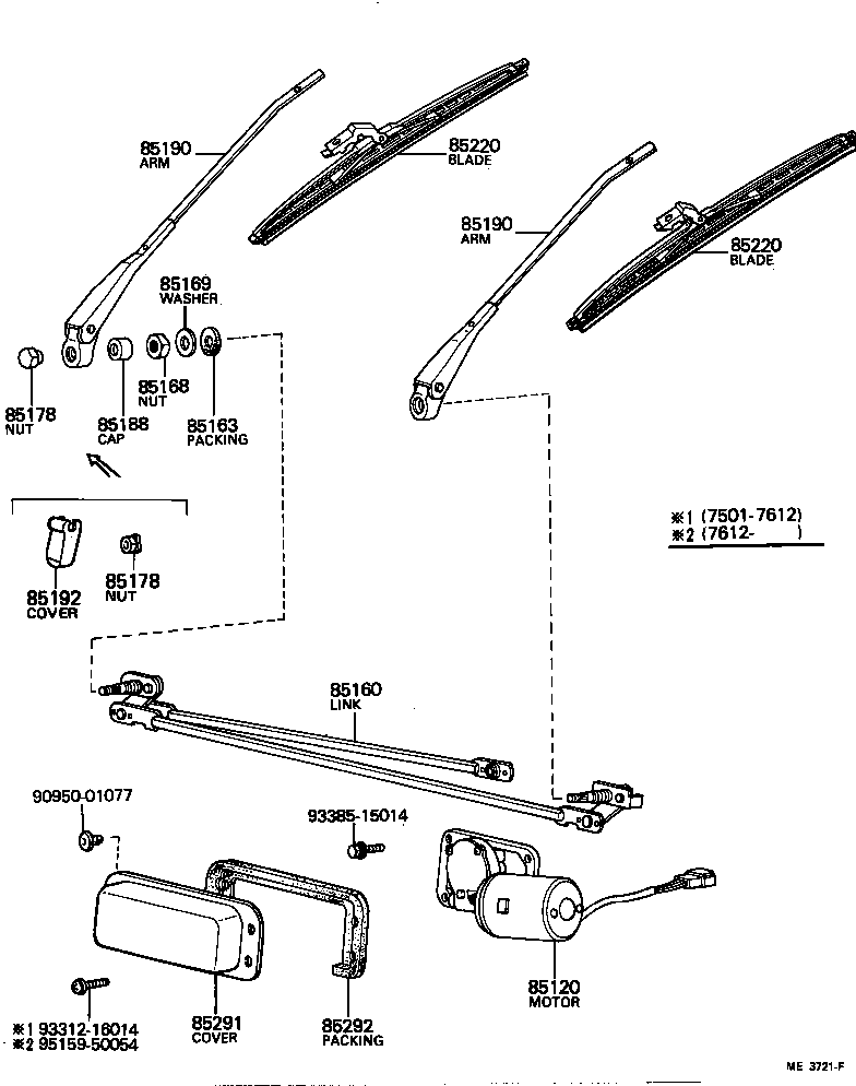  LAND CRUISER 40 |  WINDSHIELD WIPER