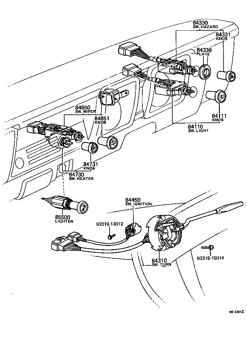  HILUX |  SWITCH RELAY COMPUTER