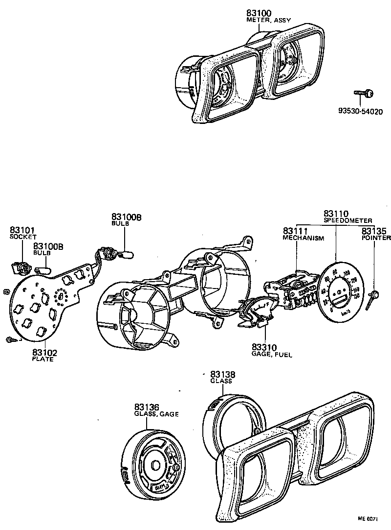  HILUX |  METER