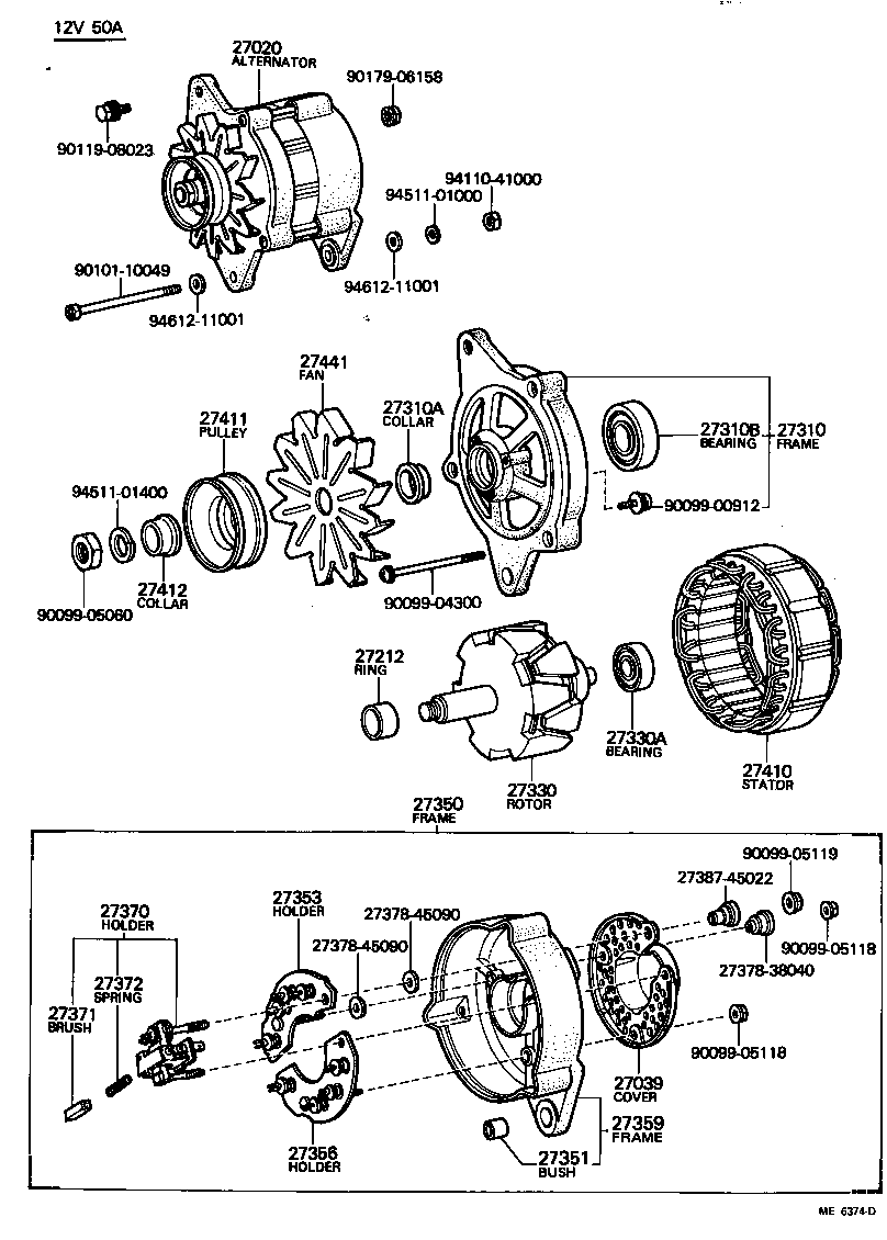  CARINA |  ALTERNATOR