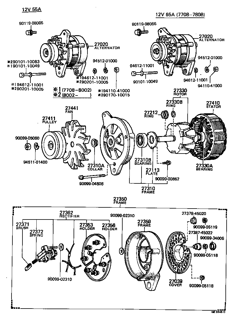  COASTER |  ALTERNATOR