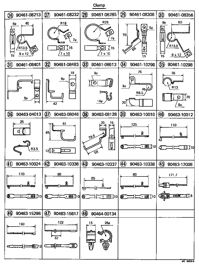  CARINA |  WIRING CLAMP