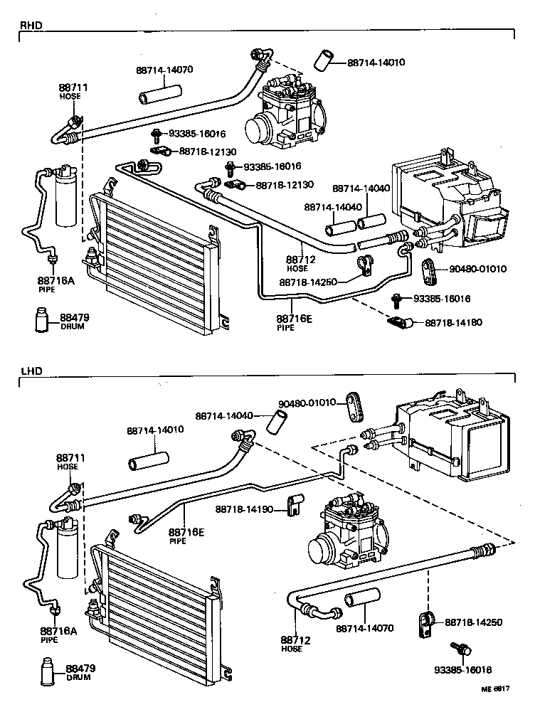  CARINA |  HEATING AIR CONDITIONING COOLER PIPING