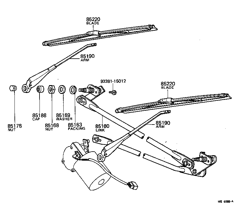  LITEACE |  WINDSHIELD WIPER