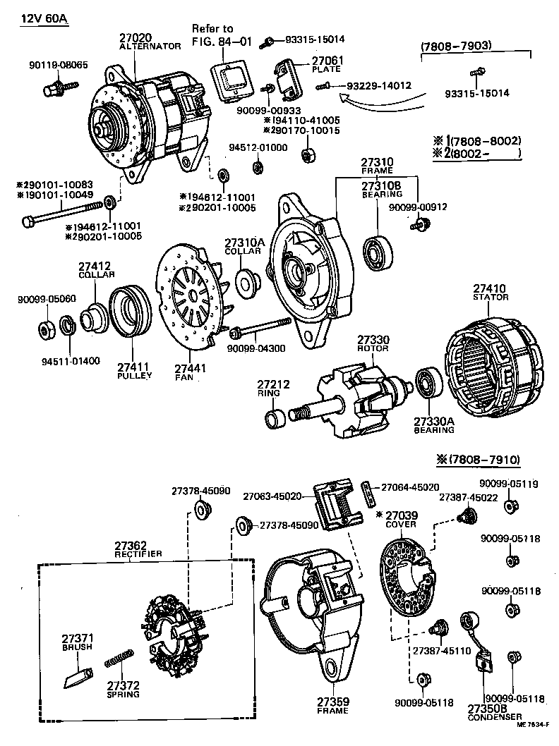  COASTER |  ALTERNATOR