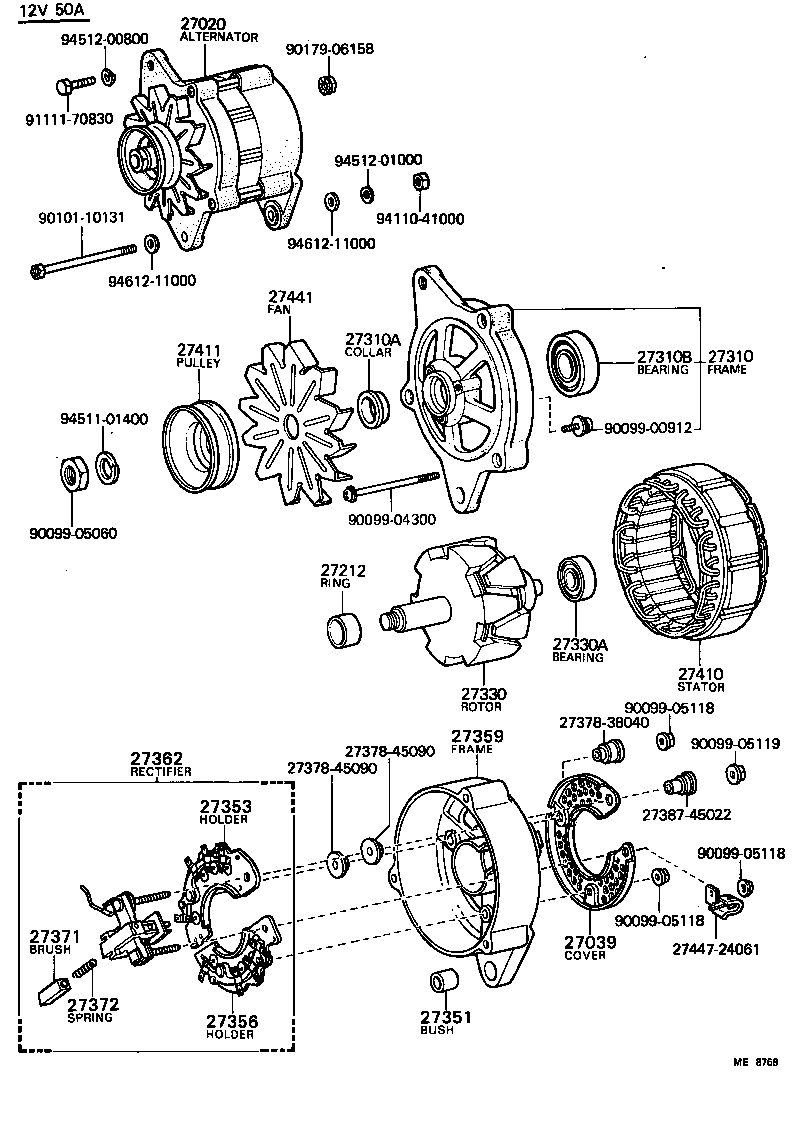  LAND CRUISER 40 |  ALTERNATOR