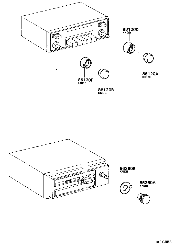  COASTER |  RADIO RECEIVER AMPLIFIER CONDENSER