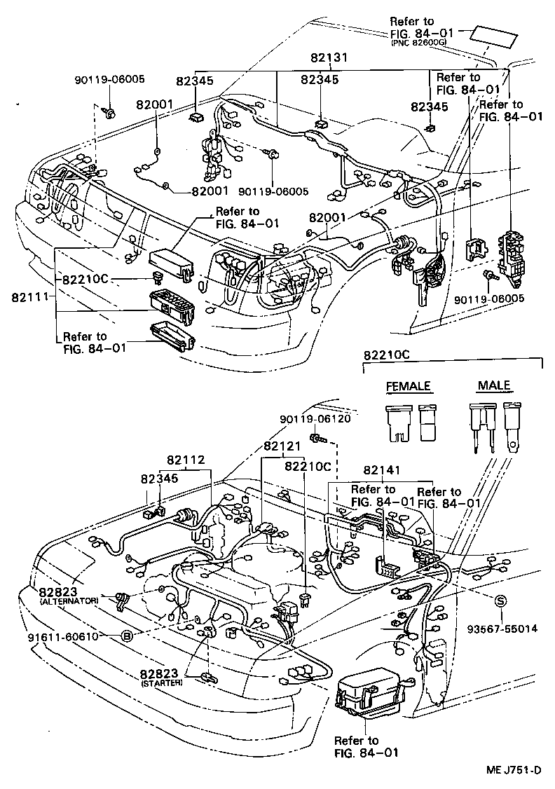  CELICA |  WIRING CLAMP