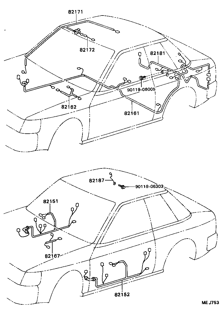  CELICA |  WIRING CLAMP