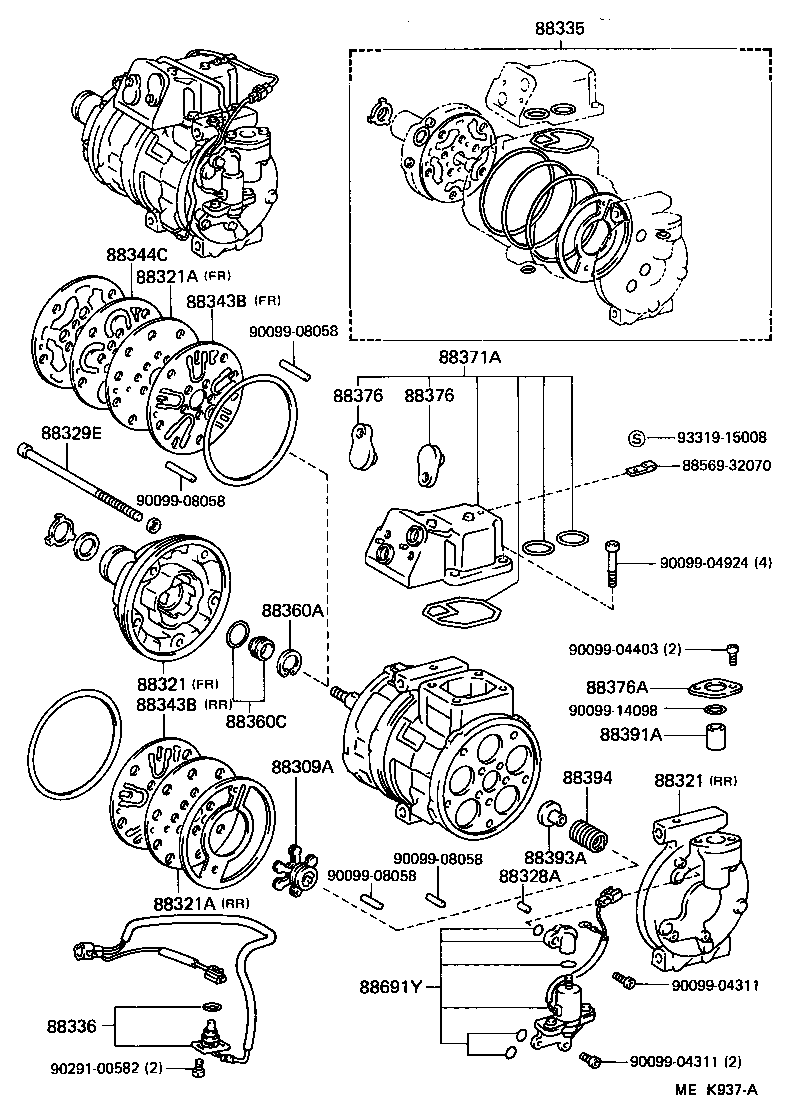  CAMRY JPP |  HEATING AIR CONDITIONING COMPRESSOR