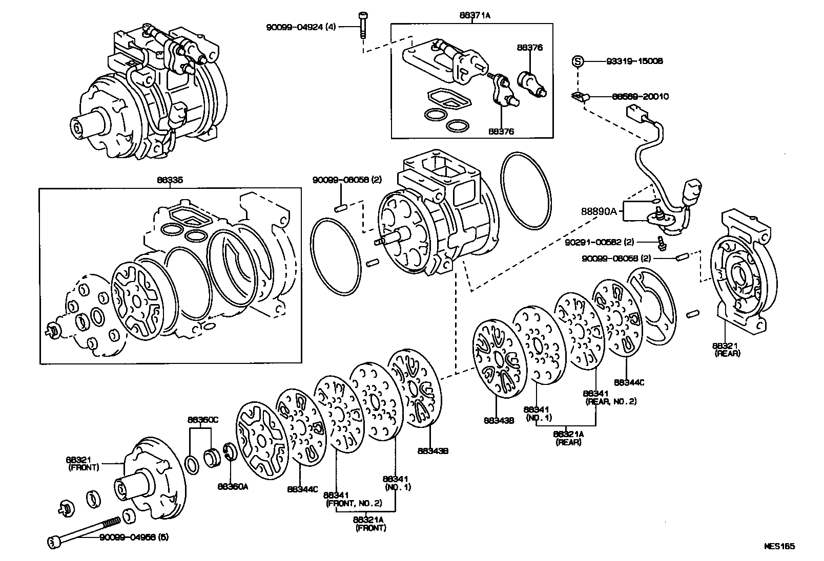  CELICA |  HEATING AIR CONDITIONING COMPRESSOR