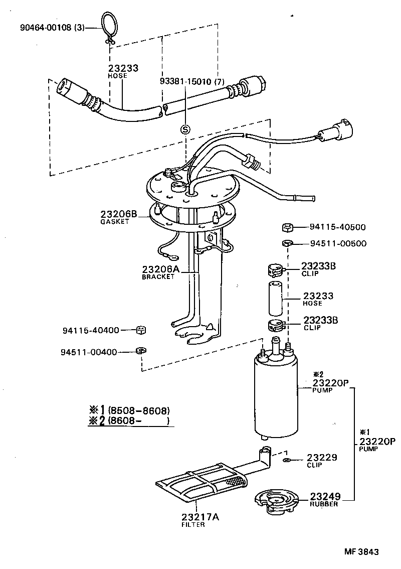 MODEL F |  FUEL INJECTION SYSTEM