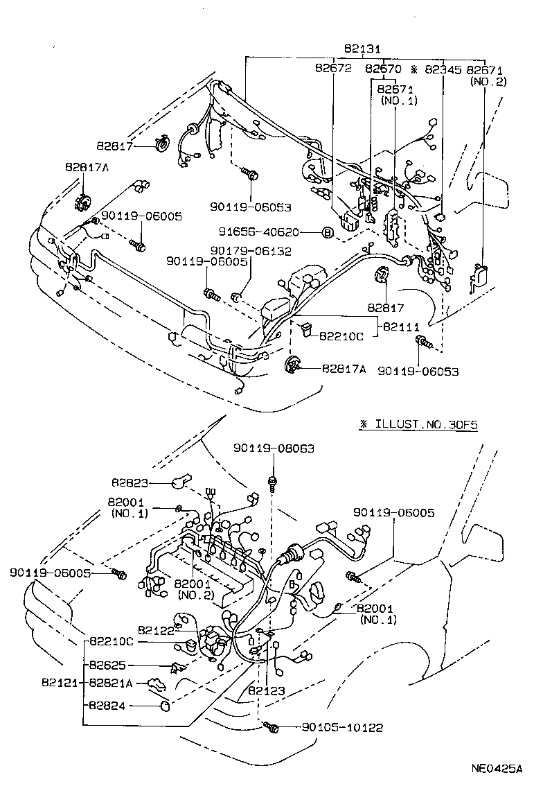  COROLLA CP |  WIRING CLAMP