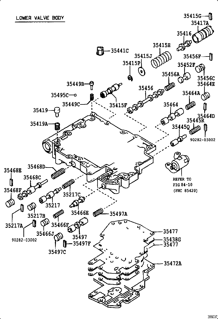  CAMRY |  VALVE BODY OIL STRAINER ATM