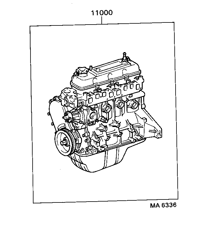  VAN |  PARTIAL ENGINE ASSEMBLY