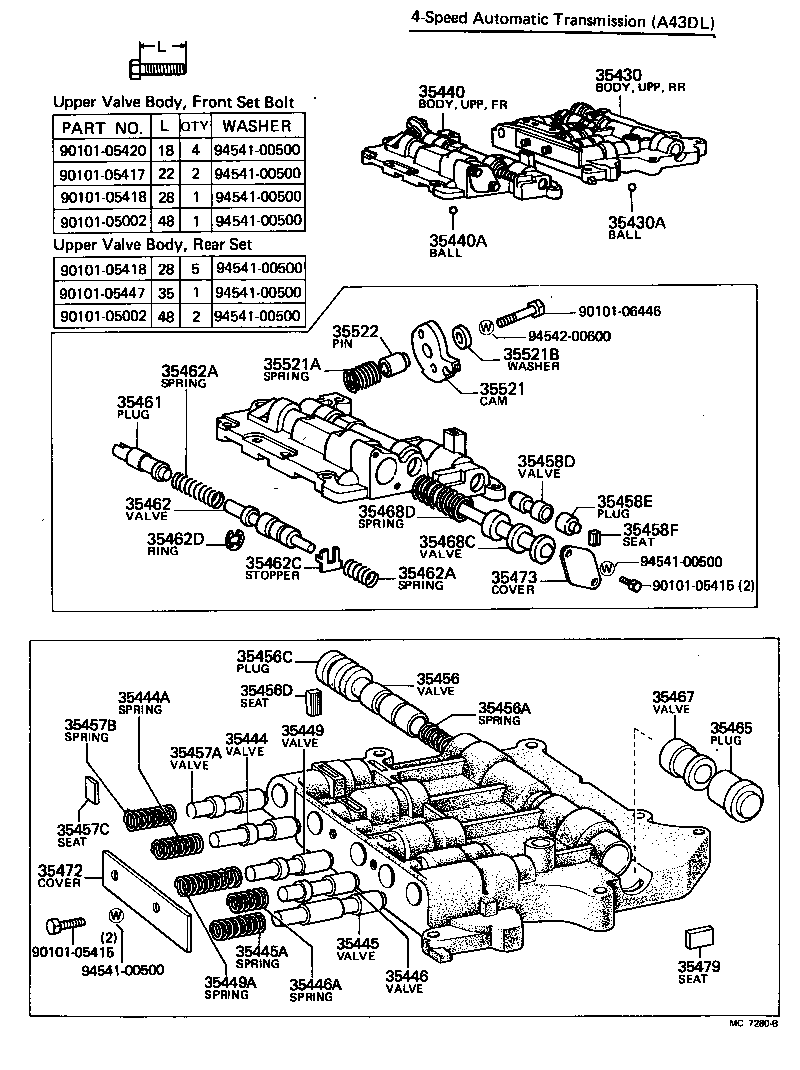  CROWN |  VALVE BODY OIL STRAINER ATM