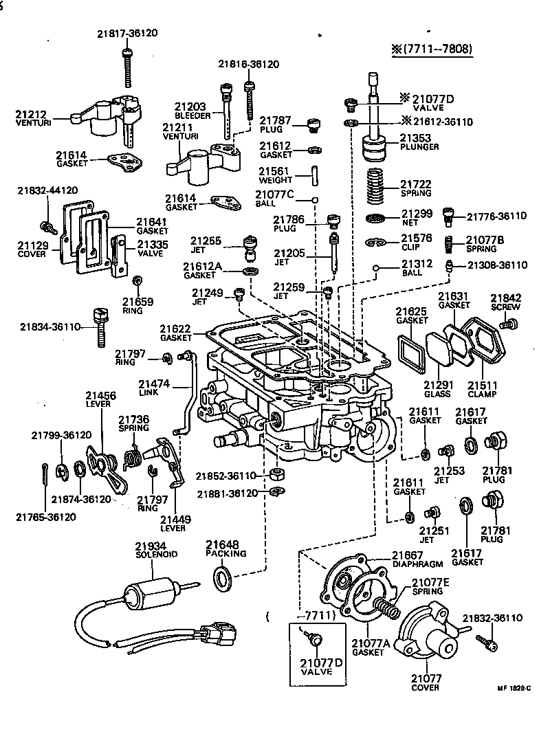  CORONA |  CARBURETOR