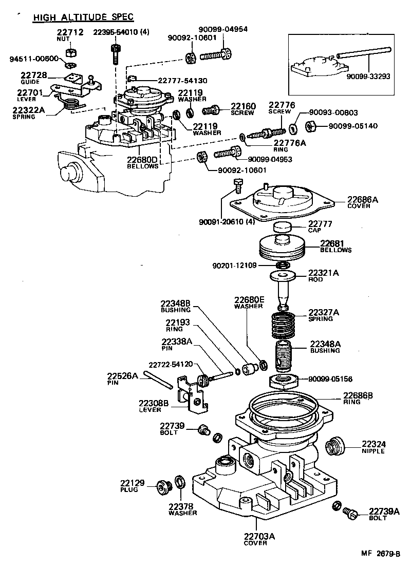  CROWN |  INJECTION PUMP BODY