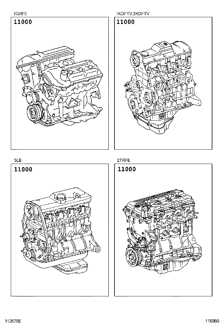  FORTUNER |  PARTIAL ENGINE ASSEMBLY