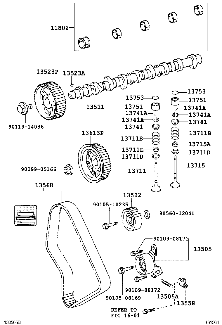  LAND CRUISER PRADO |  CAMSHAFT VALVE