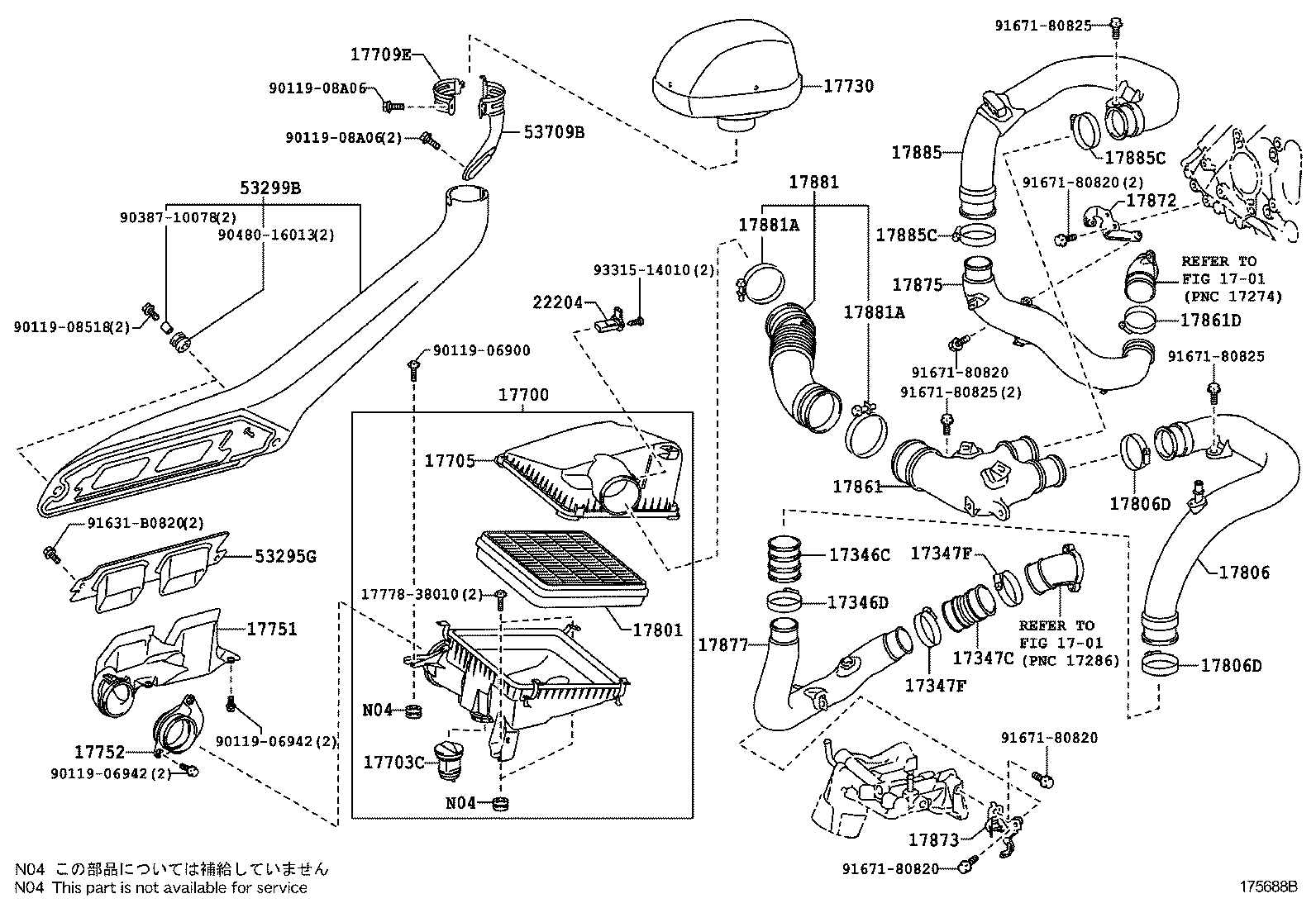  LAND CRUISER 200 |  AIR CLEANER