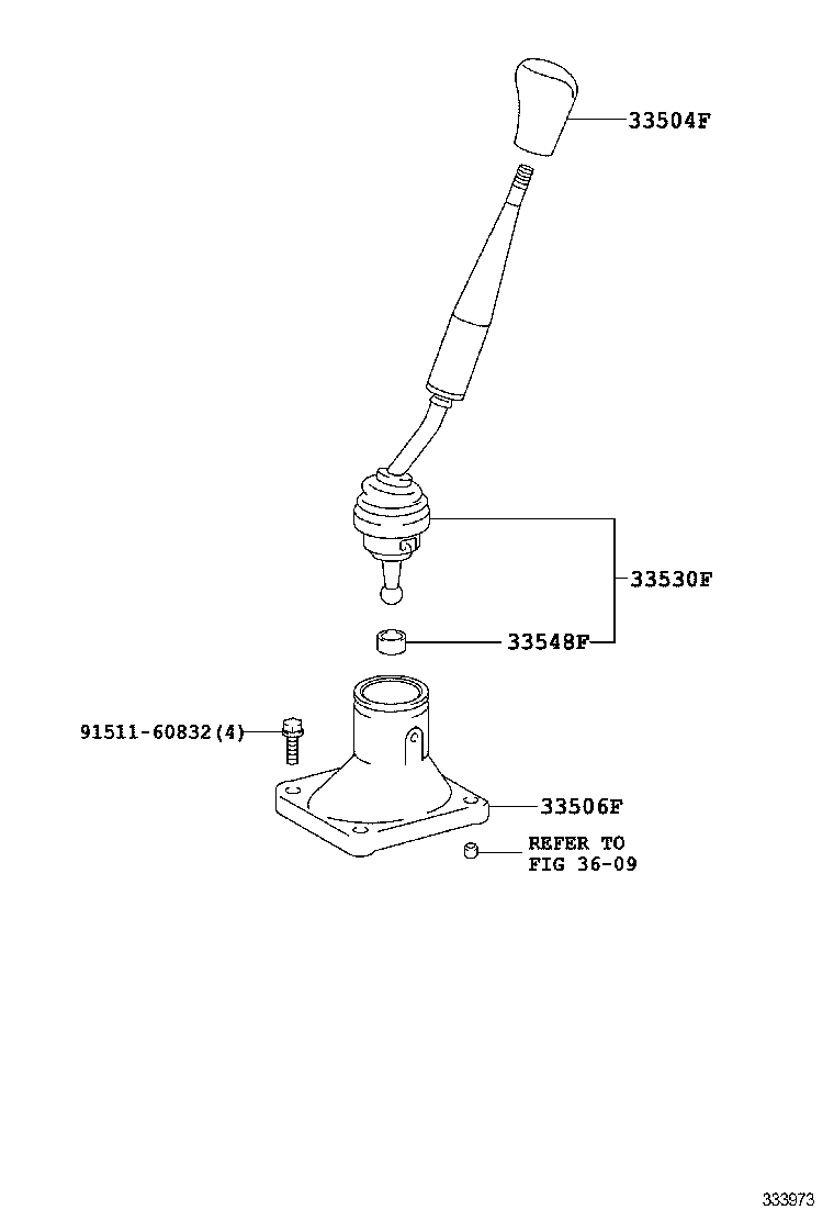  LAND CRUISER PRADO |  SHIFT LEVER RETAINER