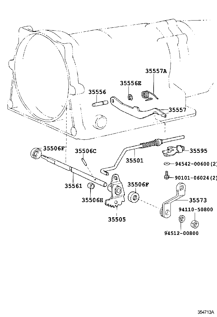  HIACE |  THROTTLE LINK VALVE LEVER ATM