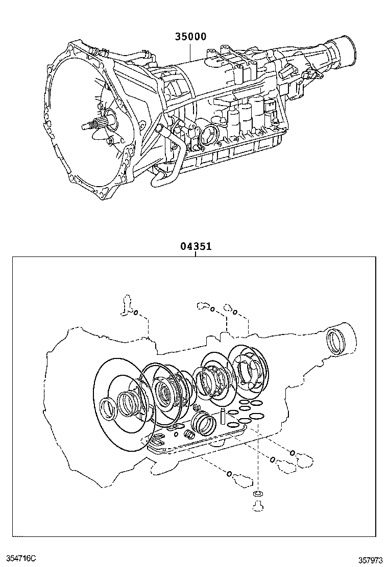  FORTUNER |  TRANSAXLE OR TRANSMISSION ASSY GASKET KIT ATM