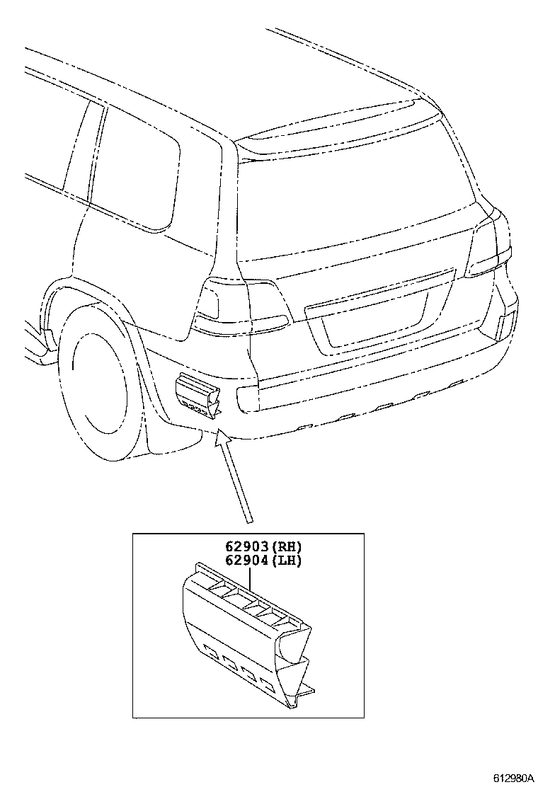  LAND CRUISER 200 |  REAR VENTILATOR ROOF VENTILATOR