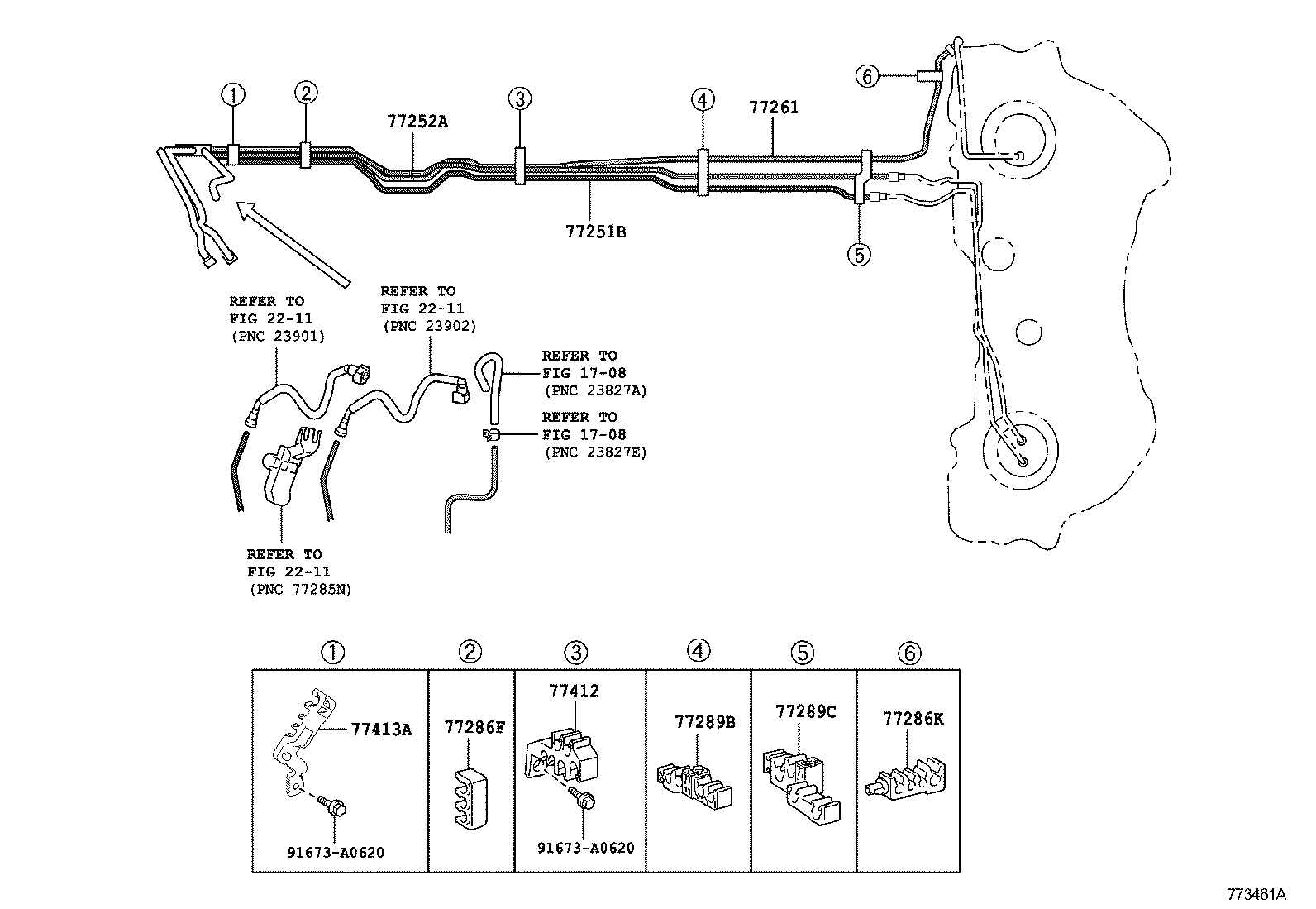  IS250 350 300H |  FUEL TANK TUBE