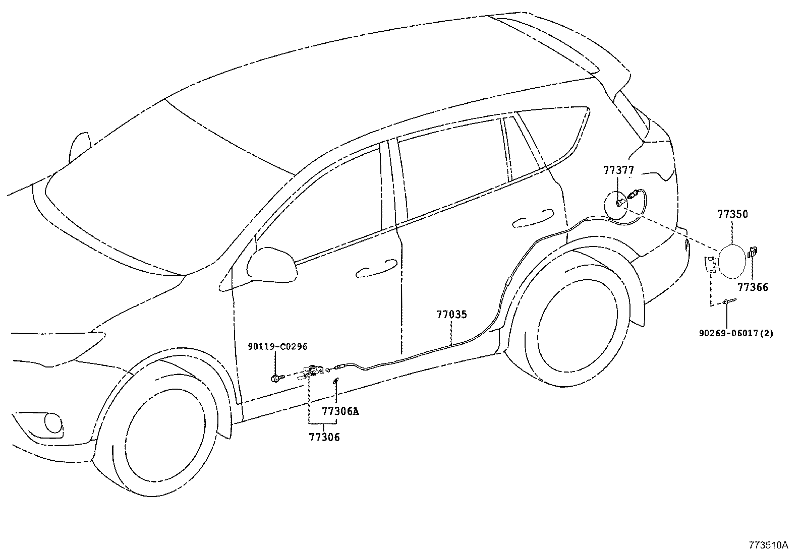  RAV4 CHINA |  FUEL TANK TUBE