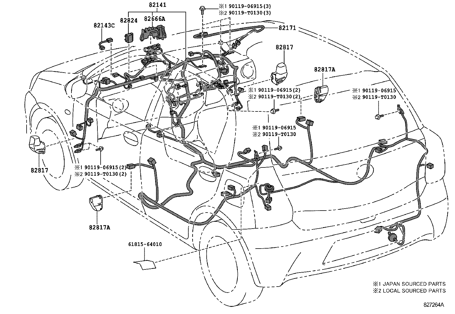  ETIOS LIVA CROSS |  WIRING CLAMP