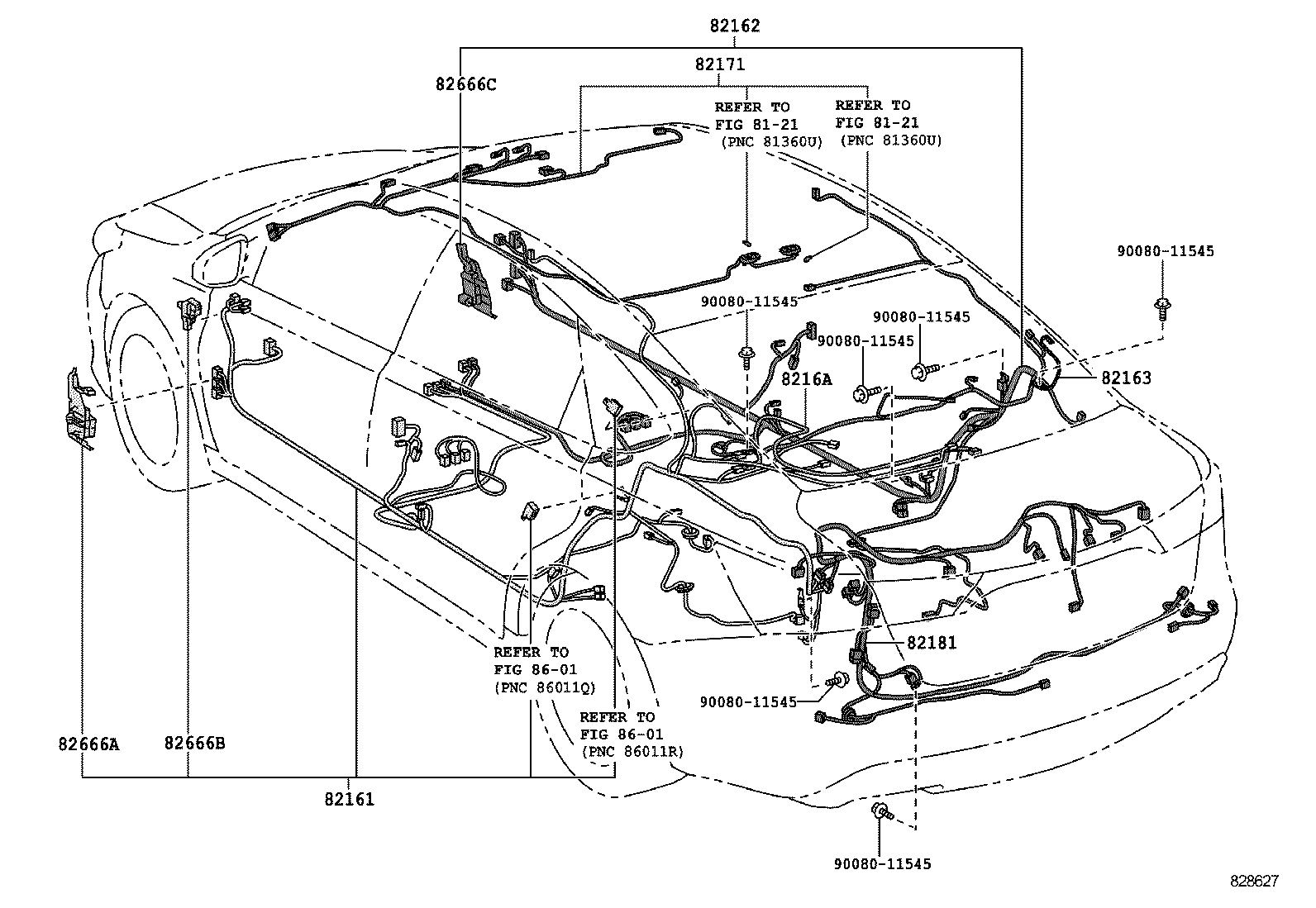  AVALON |  WIRING CLAMP