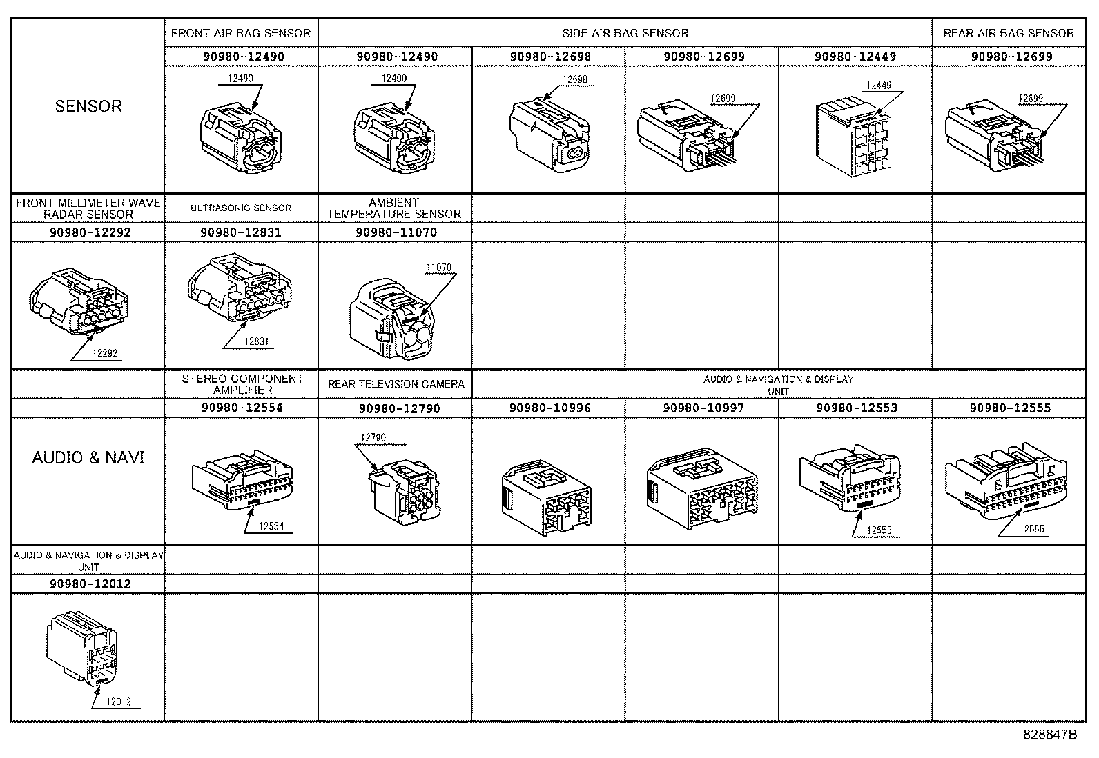  AVALON |  WIRING CLAMP