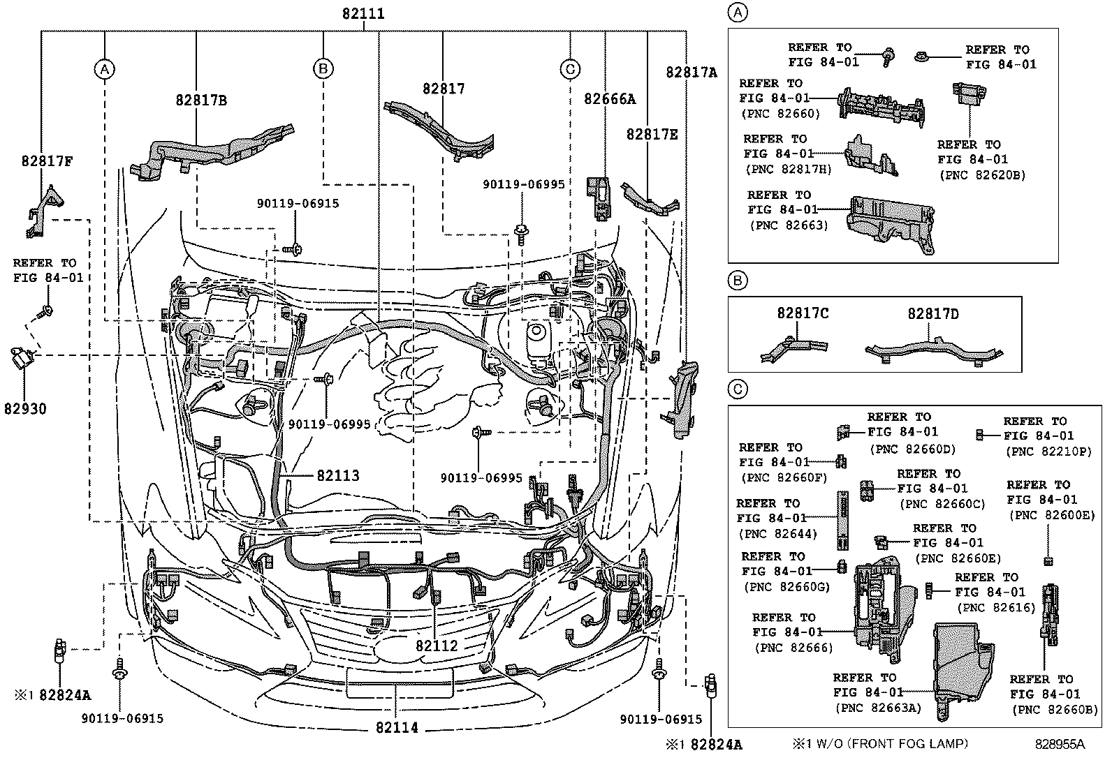  IS250 350 300H |  WIRING CLAMP