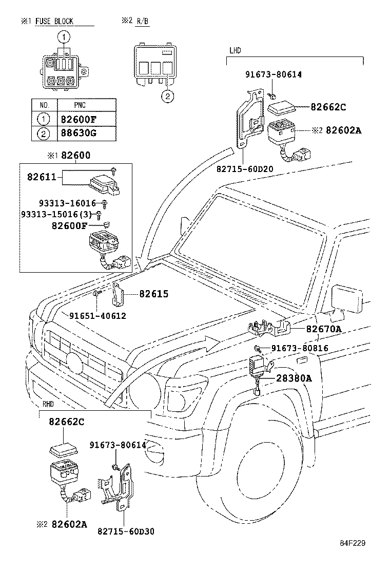  LAND CRUISER 70 |  SWITCH RELAY COMPUTER