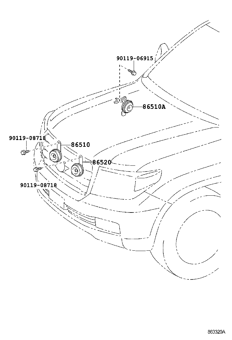  LAND CRUISER 200 |  HORN