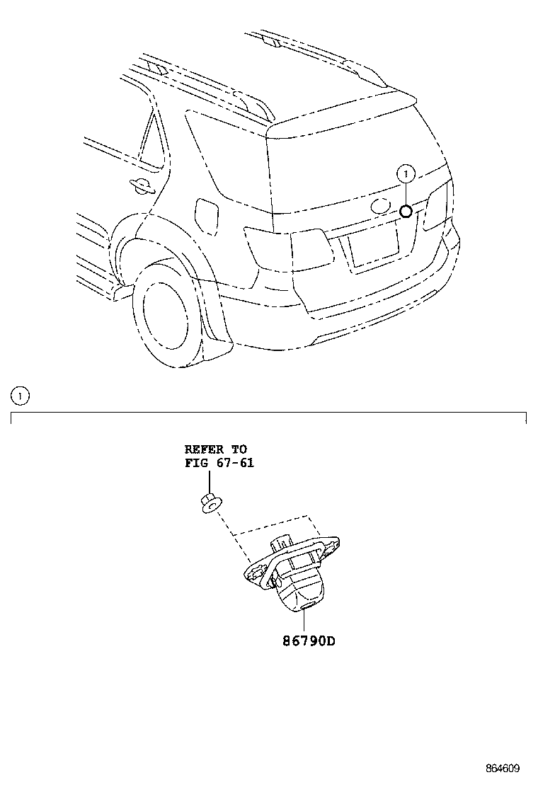  FORTUNER |  REAR MONITOR DISPLAY CAMERA