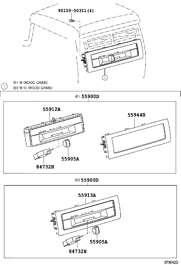  LAND CRUISER 200 |  HEATING AIR CONDITIONING CONTROL AIR DUCT