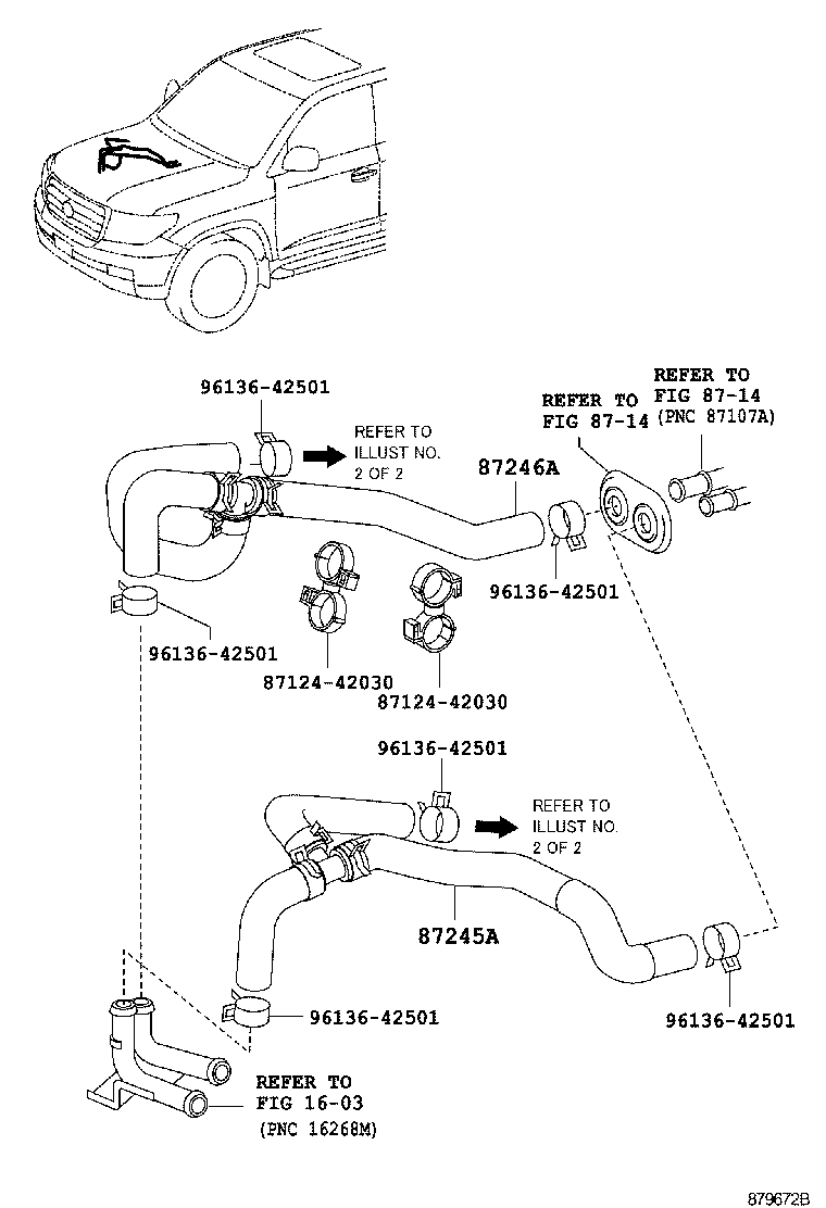  LAND CRUISER 200 |  HEATING AIR CONDITIONING WATER PIPING