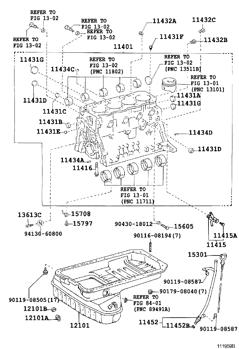  COASTER |  CYLINDER BLOCK