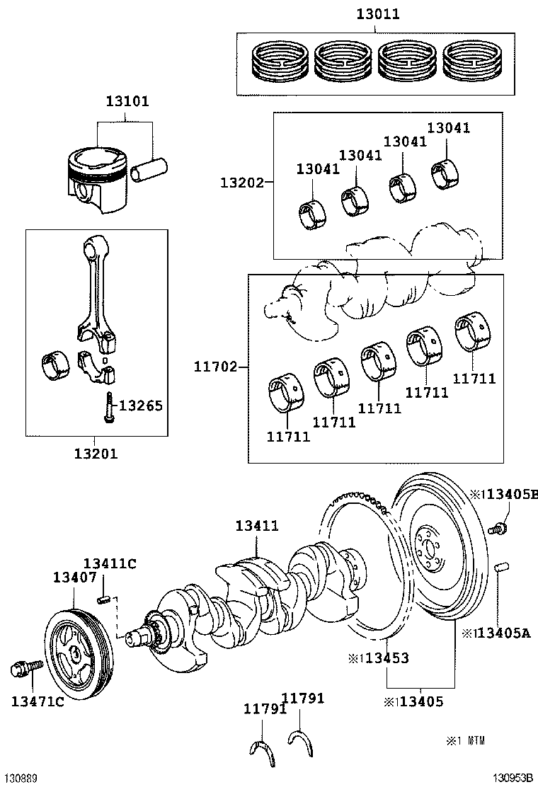  VIOS |  CRANKSHAFT PISTON