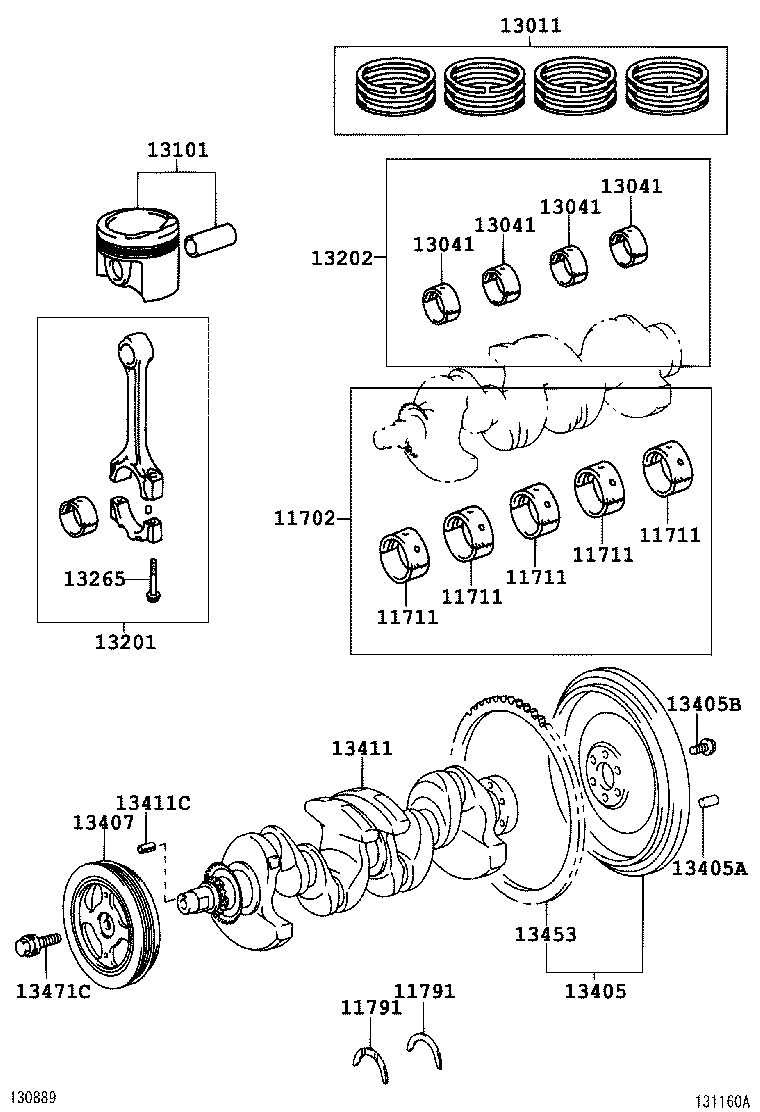  VIOS |  CRANKSHAFT PISTON