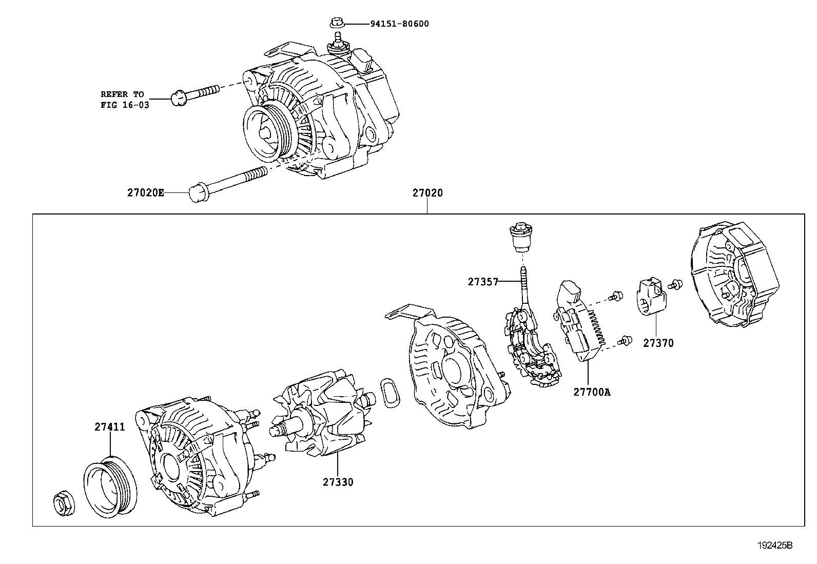  VIOS |  ALTERNATOR