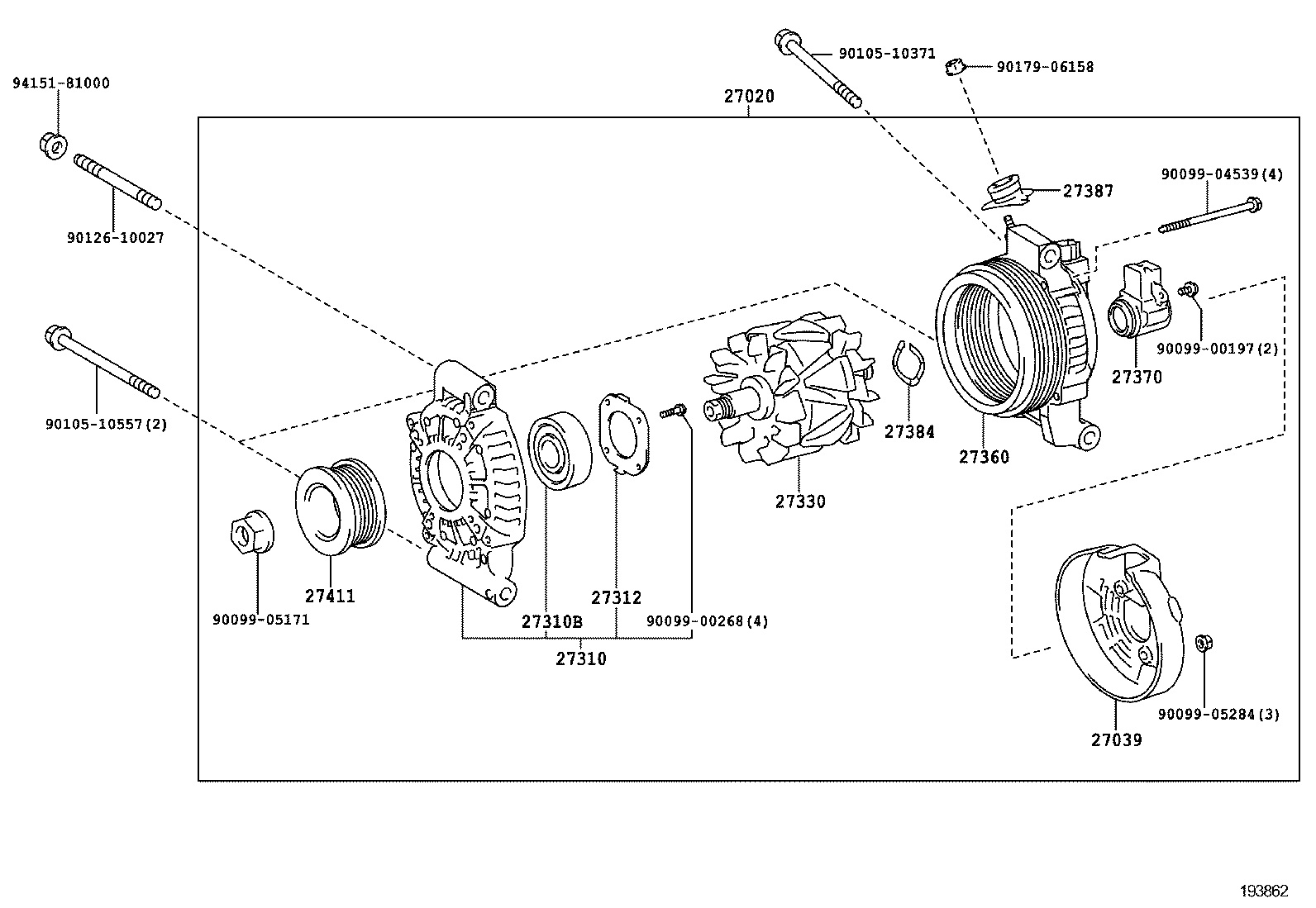  LAND CRUISER 200 |  ALTERNATOR