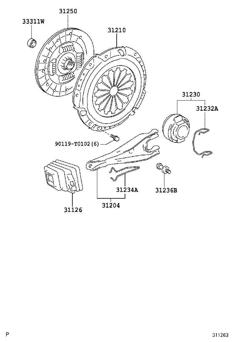  INNOVA KIJANG INNOVA |  CLUTCH RELEASE FORK