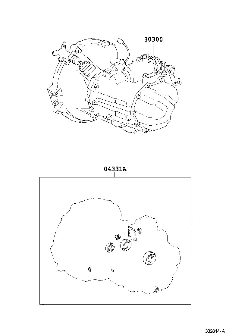  VIOS |  TRANSAXLE OR TRANSMISSION ASSY GASKET KIT MTM